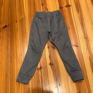 REI fleece lined base layer pants joggers